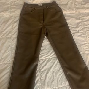 Aritzia Wilfred pants in shiitake